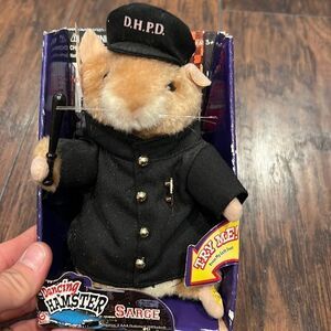 NIB New Gemmy DANCING HAMSTER Sarge Police Bad Boys Song no batteries